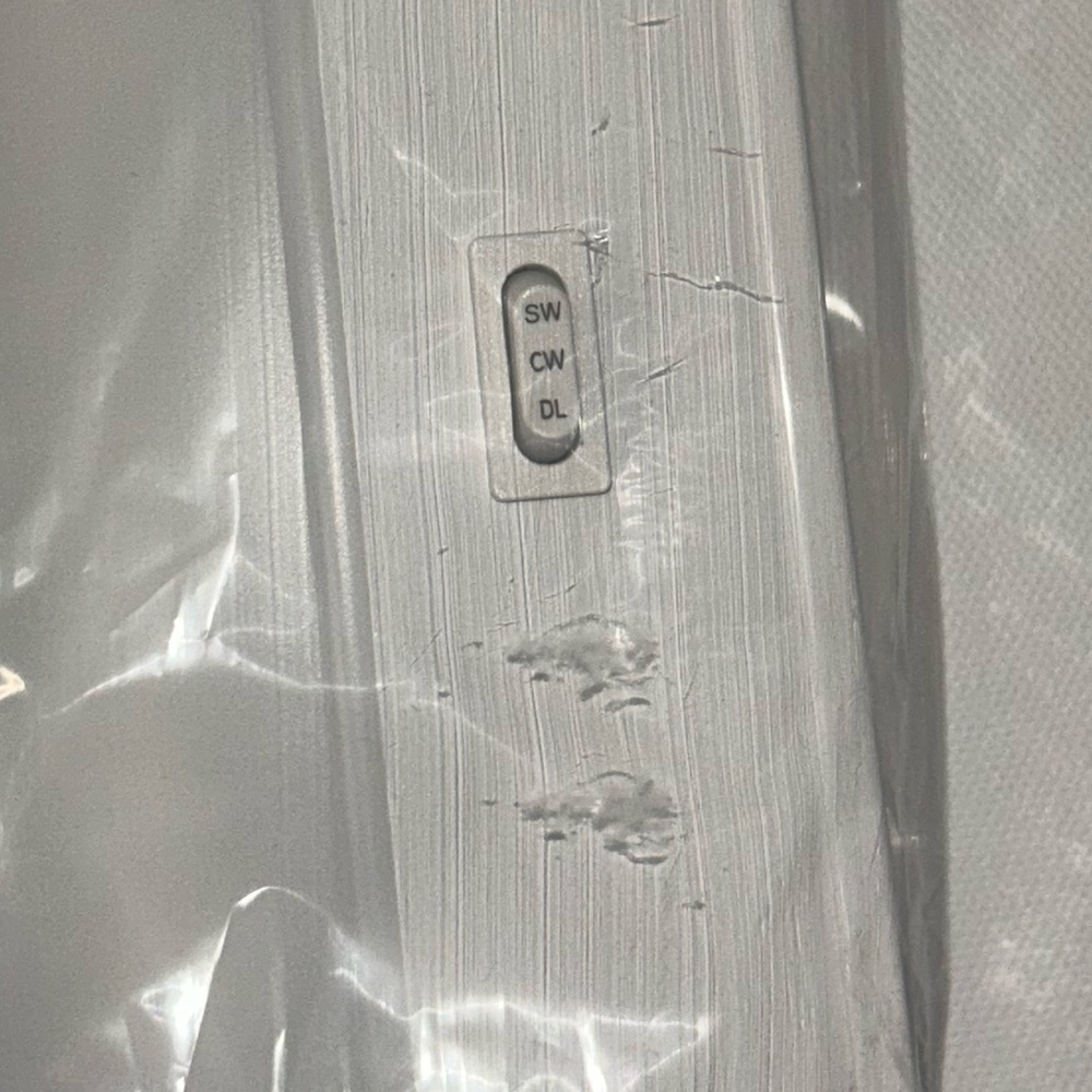 Jasco White LED Light Fixture 18 inch Direct Wire on/off switch - Picture 9 of 11